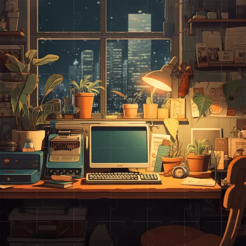 Cozy Lofi Workspaces