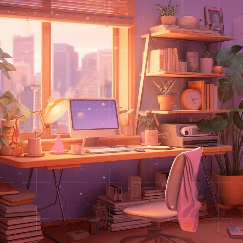 Cozy Lofi Workspaces