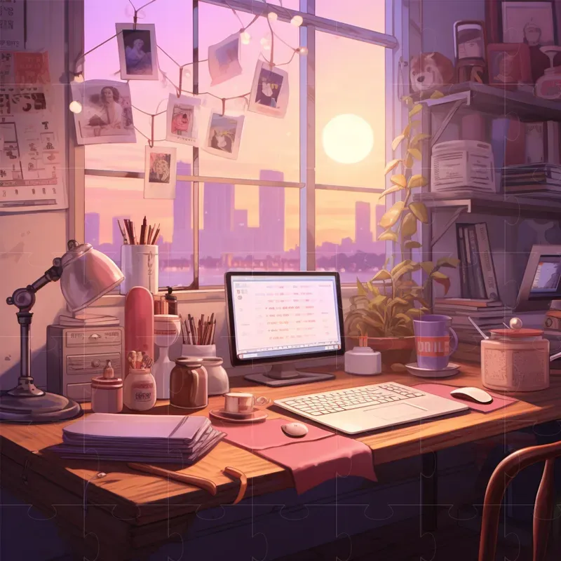 Cozy Lofi Workspaces