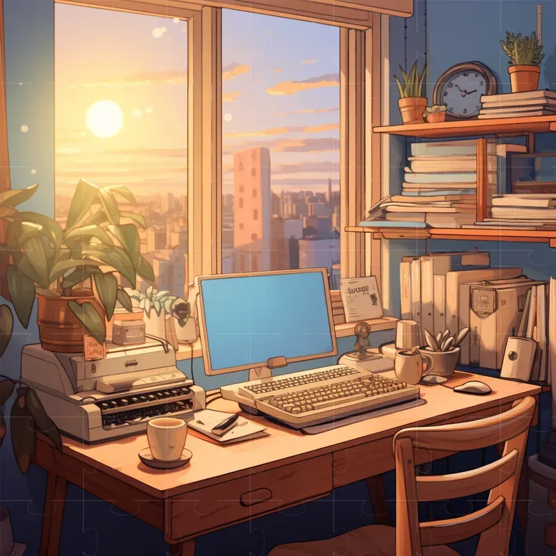 Cozy Lofi Workspaces