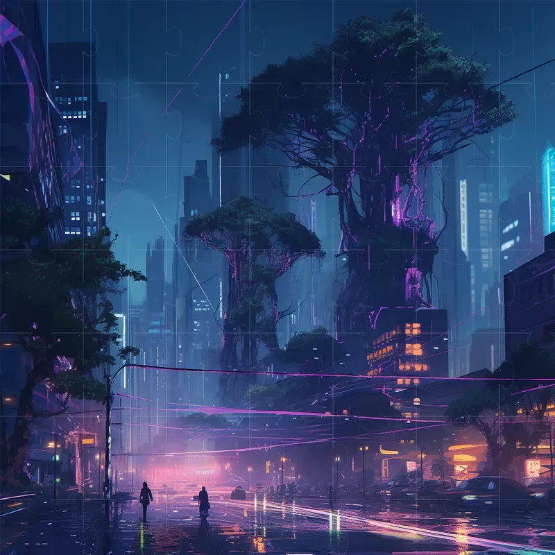 Cyberpunk Cityscapes