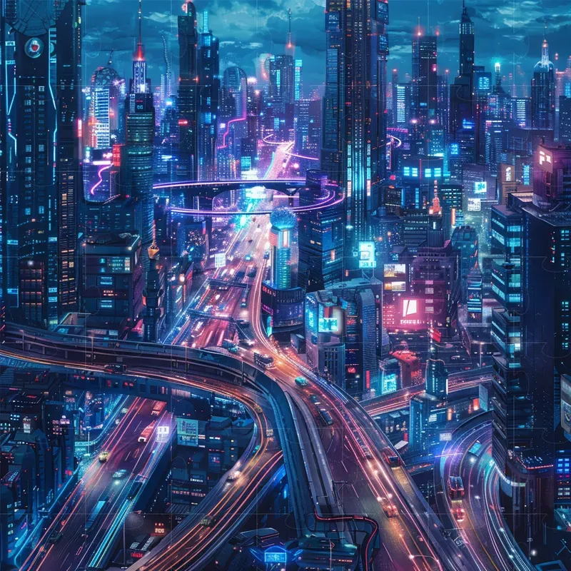 Cyberpunk Cityscapes