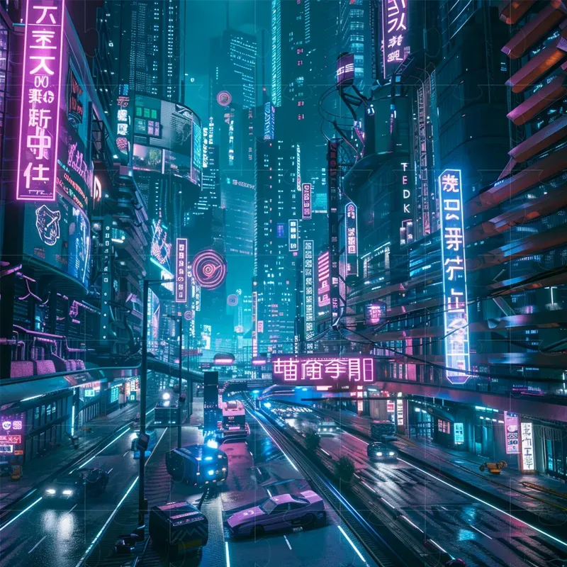 Cyberpunk Cityscapes