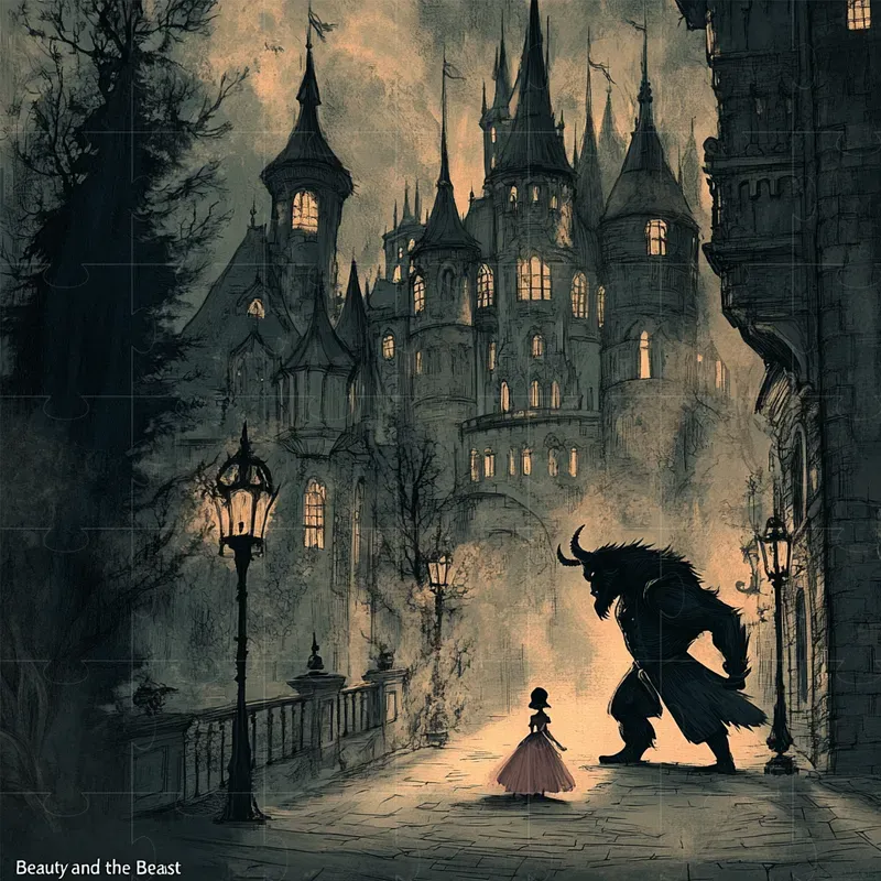 Dark Fantasy Fairy Tale Scenes