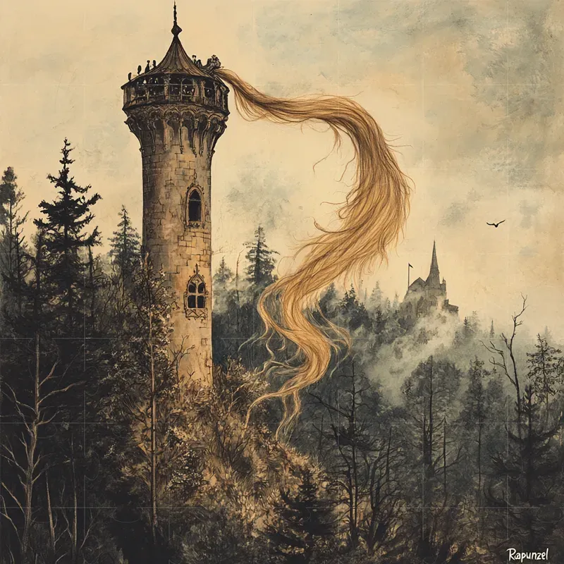 Dark Fantasy Fairy Tale Scenes