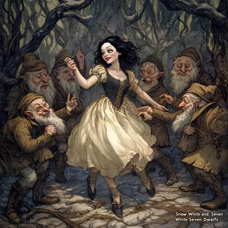 Dark Fantasy Fairy Tale Scenes
