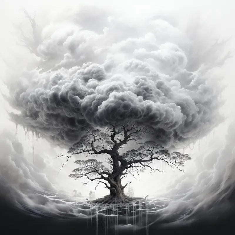 Cloud Sketch Art