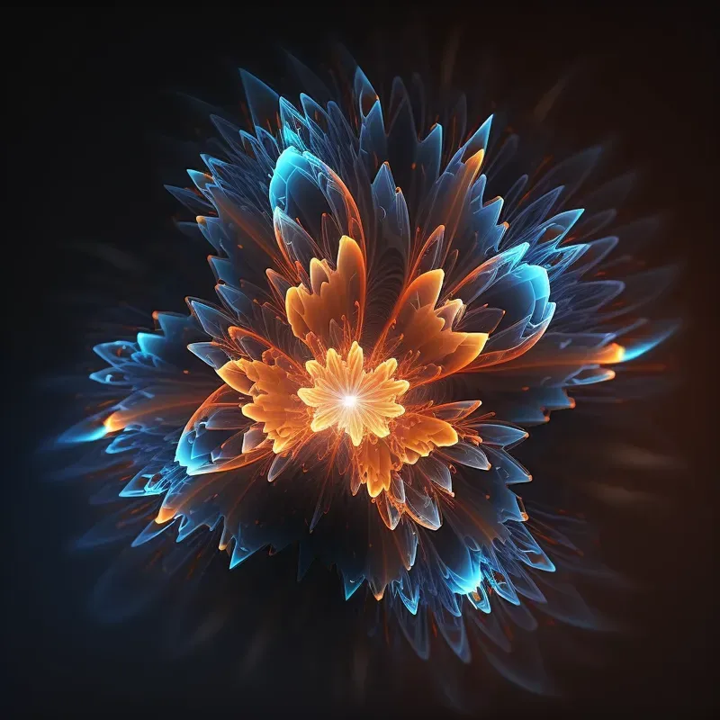 Neon Light Glowing Art