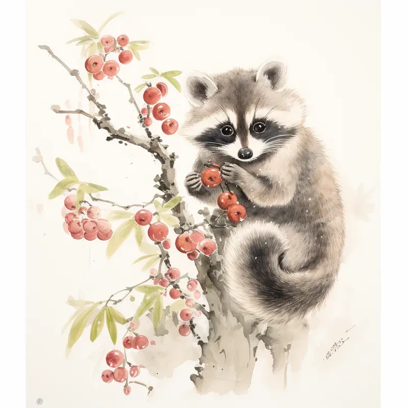 Watercolored Creature Painting
