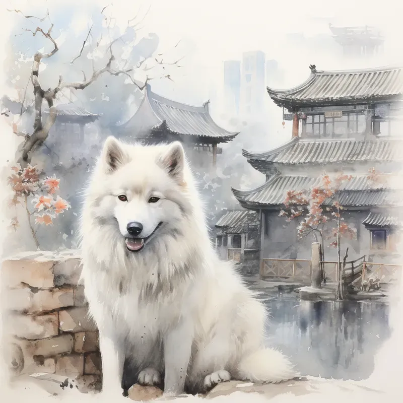 Watercolored Creature Painting