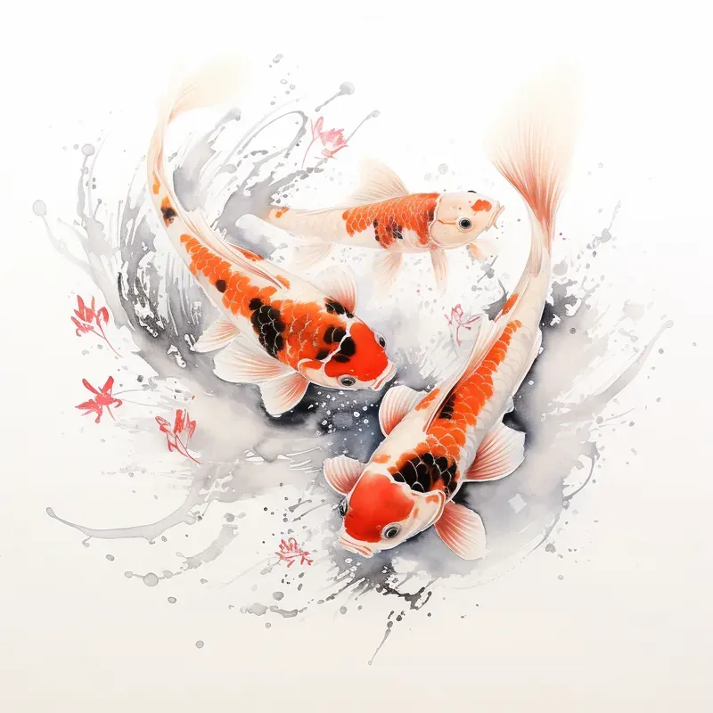 Watercolored Creature Painting
