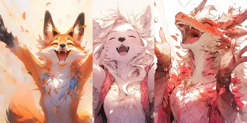 Furry Characters generated by undefined