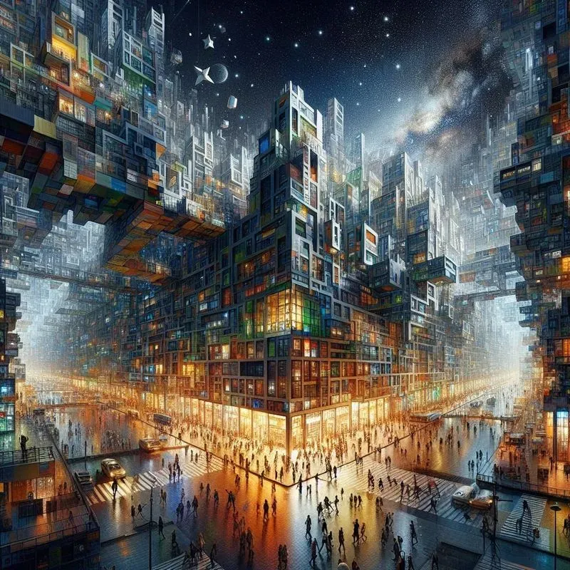 Night Magic Metropolises