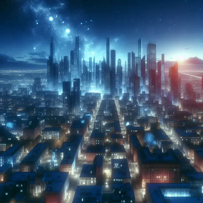 Night Magic Metropolises