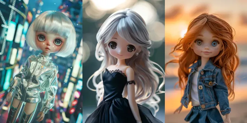 Kawaii Doll Realisms generated by undefined