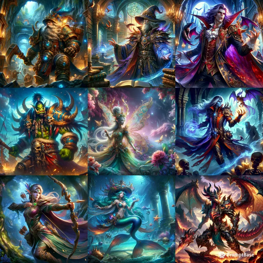 Fantasy Hero Portraits
