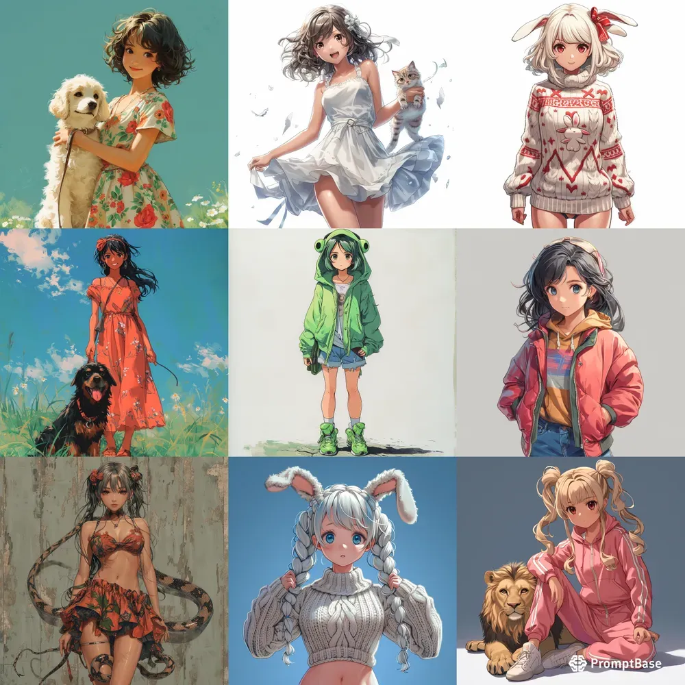 Girls Models In  Style