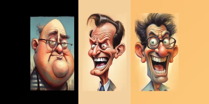 Quick Boardwalk Caricatures generated by undefined