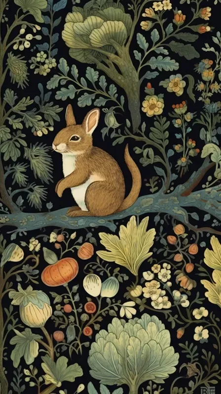 Animals And Floral Paradises