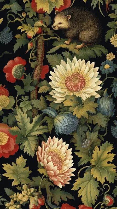 Animals And Floral Paradises