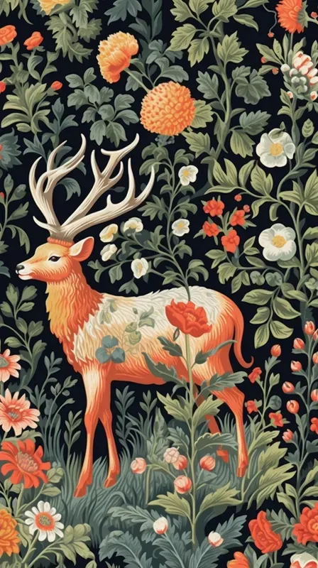 Animals And Floral Paradises