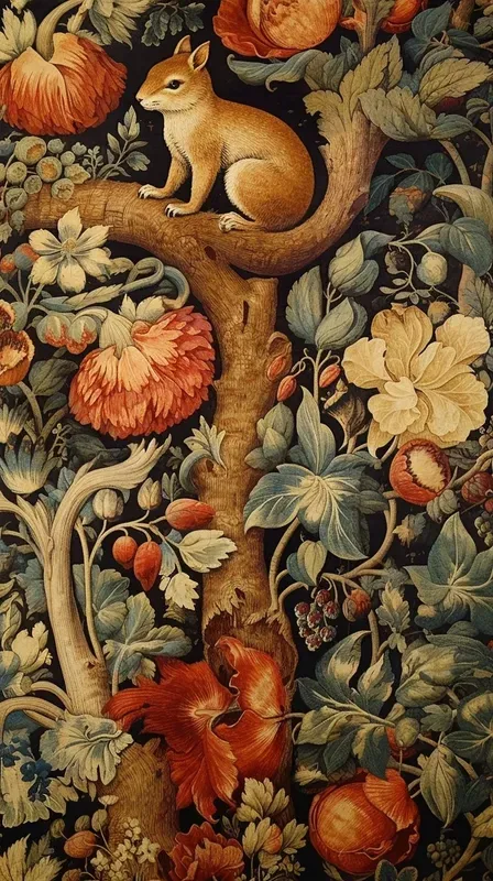 Animals And Floral Paradises