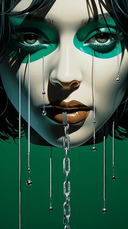 Bold Graphic Comic Style Heads