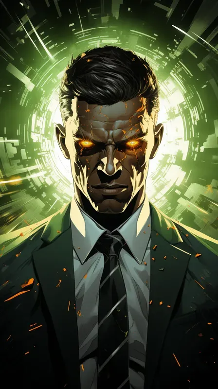 Bold Graphic Comic Style Heads