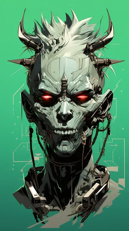 Bold Graphic Comic Style Heads