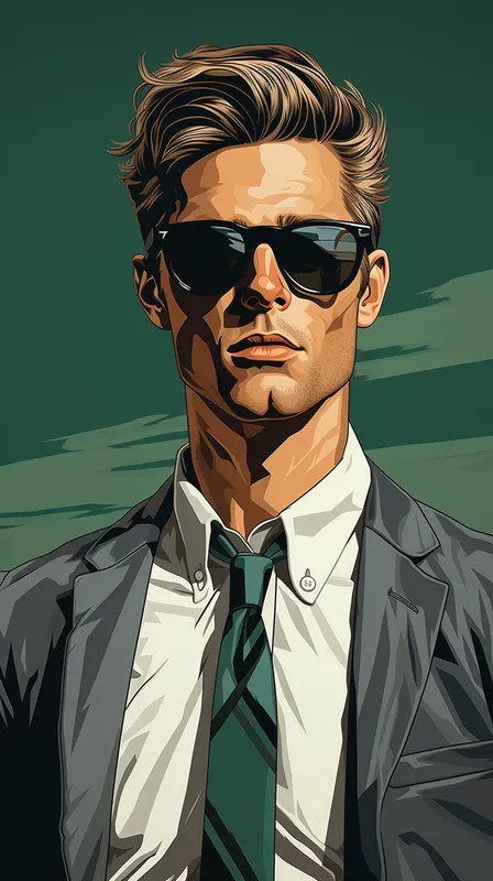 Bold Graphic Comic Style Heads