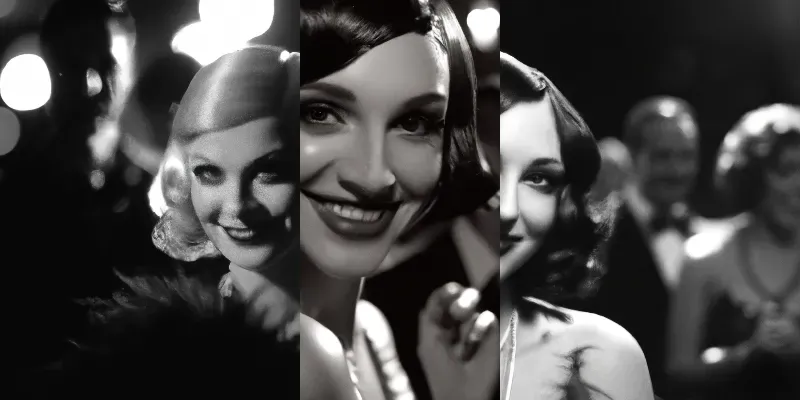 1920s Flapper Girls generated by undefined