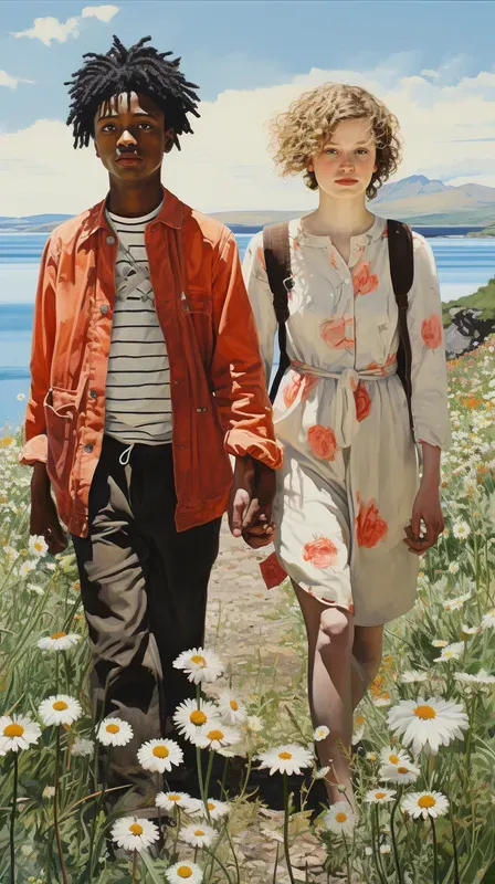Anime Style Oil Paintings
