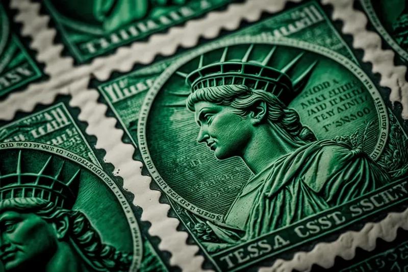 Collections Of Postage Stamps