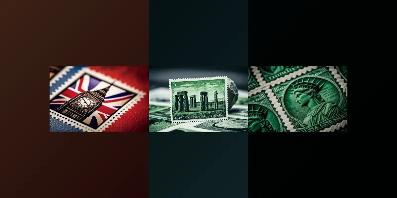 Collections Of Postage Stamps generated by undefined