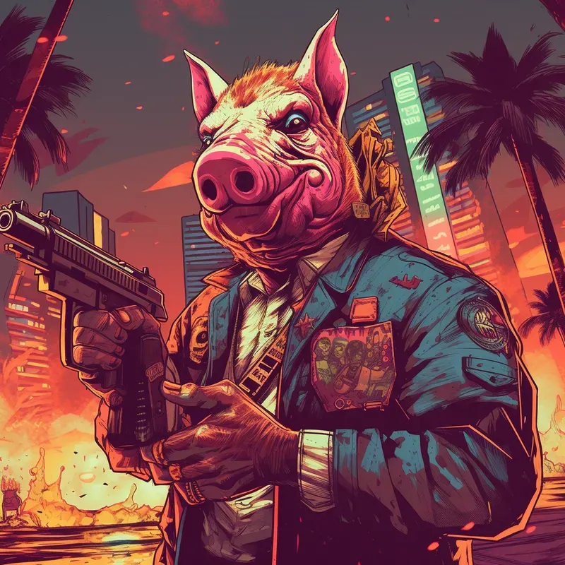 Hotline Miami Style Images