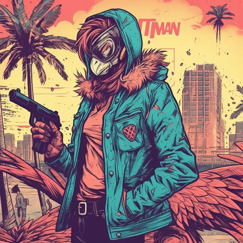 Hotline Miami Style Images