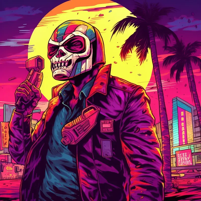 Hotline Miami Style Images