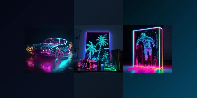 Neon Art generated by undefined