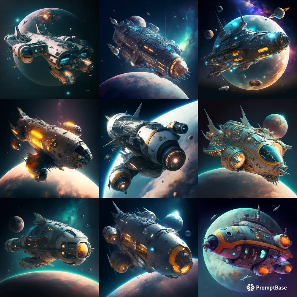 Sci-fi Spaceships