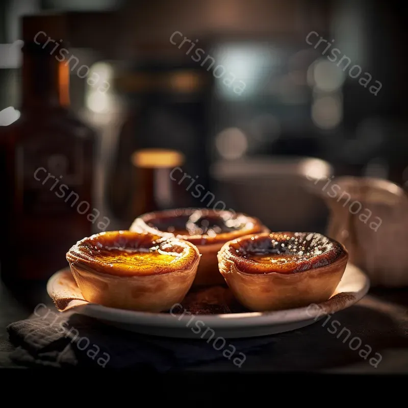 Desserts Realistic Food Photographs