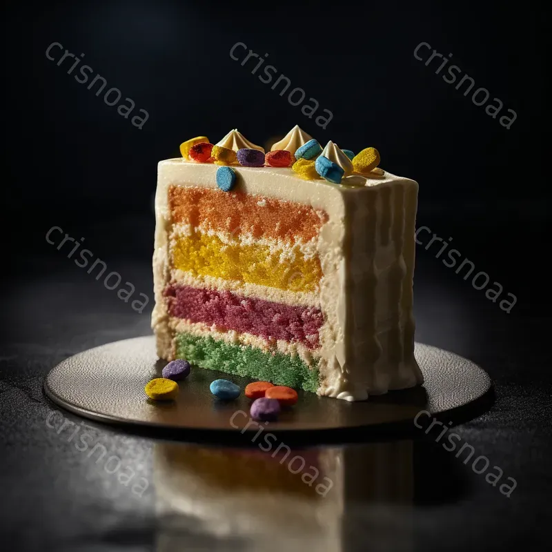 Desserts Realistic Food Photographs