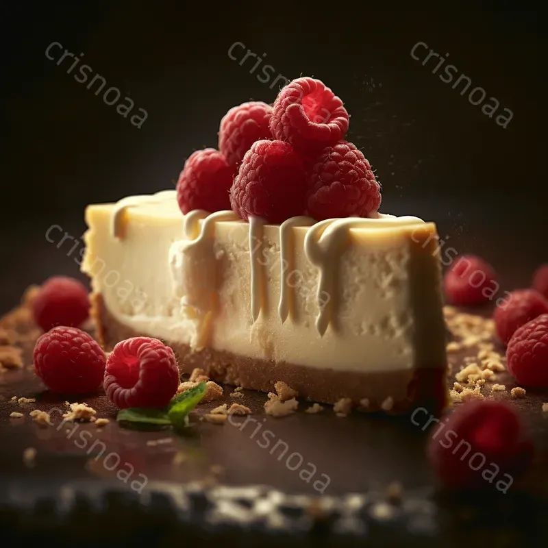 Desserts Realistic Food Photographs