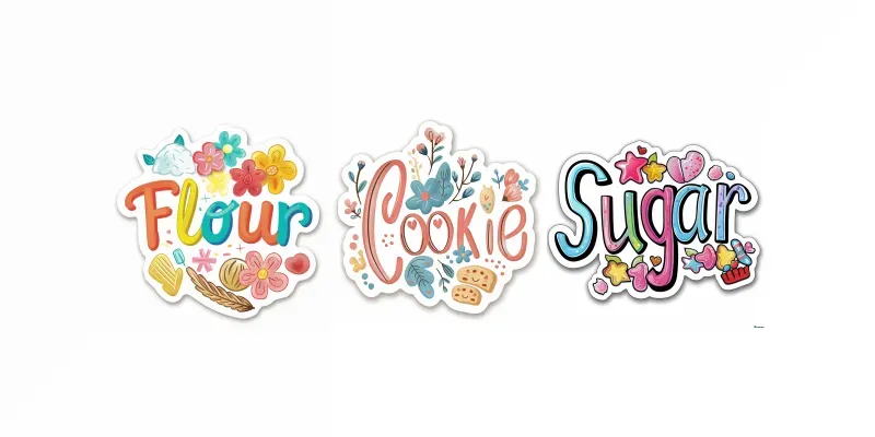 Cute Pantry Label Stickers generated by undefined