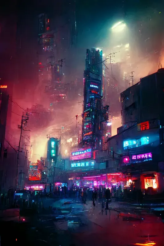Futuristic City Landscapes