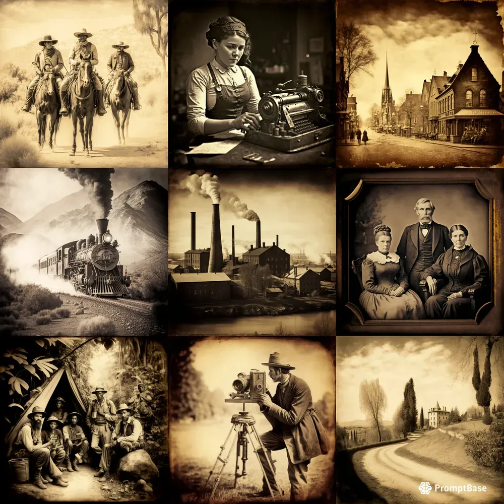 19th Century Vintage Photography