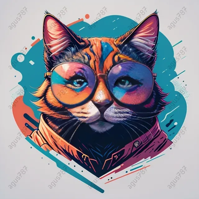 Retro Style Characters And Objects