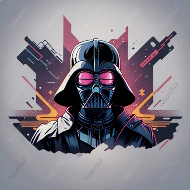 Retro Style Characters And Objects