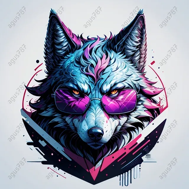 Retro Style Characters And Objects