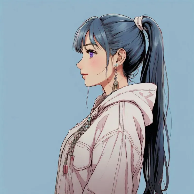 Delicate Illustrations Of Girls With Pins