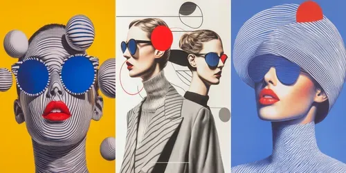 Surrealist Fashion Portraits generated by midjourney